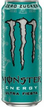 Monster Ultra Fiesta 500ml mit Taurin Koffeinhaltiges Erfrischungsgetränk (DPG E